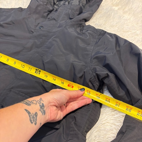 Burton Dryride Black Snowboard Jacket Youth Zipper Hooded Size Large - Picture 3 of 12